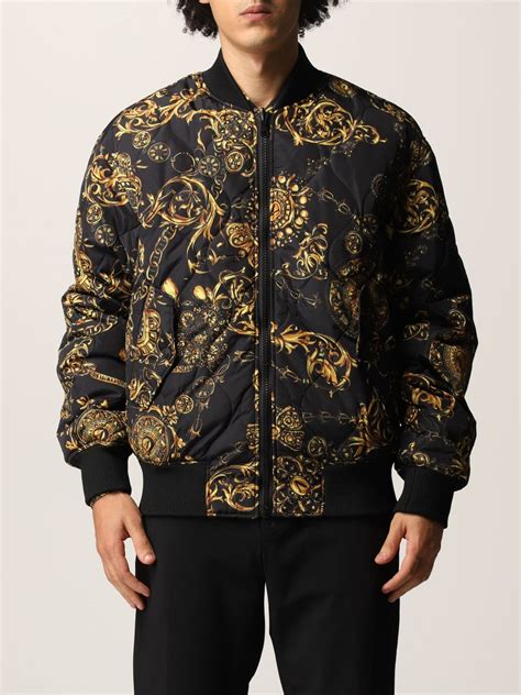 versace mens jackets|versace jeans couture jacket men's.